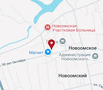 Новоомский поселок омская область карта