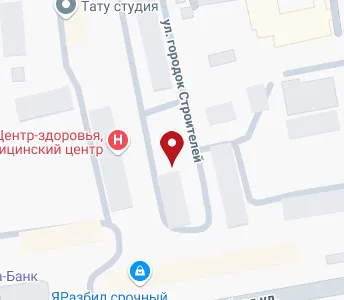 Ижевск городок строителей карта