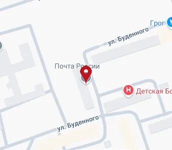 Буденного 9б дзержинск карта