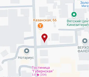 Шорина 18б киров карта