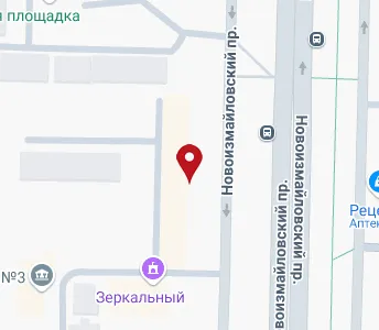 Новоизмайловский проспект санкт петербург карта