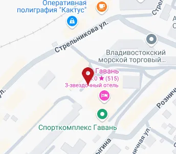 Крыгина 77 владивосток карта