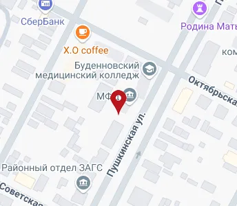 Карта г буденновск