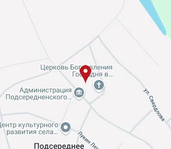 Подсереднее алексеевского района белгородской области карта