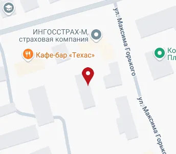 Карта ул комсомольская