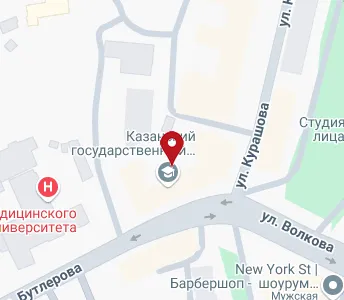 Бутлерова 43 казань карта