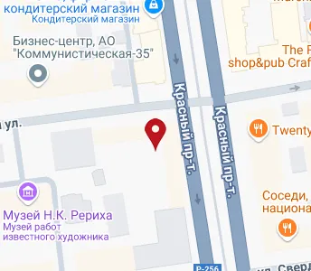 Карта новосибирск красный проспект 200