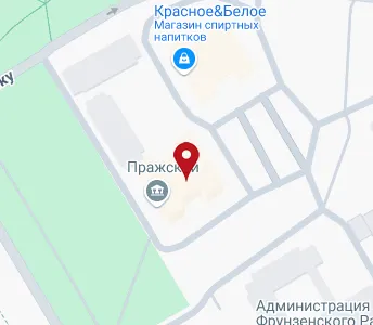 Карта спб ул пражская