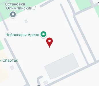 Стадион олимпийский чебоксары карта