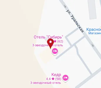 Карта 1 мкр нягань