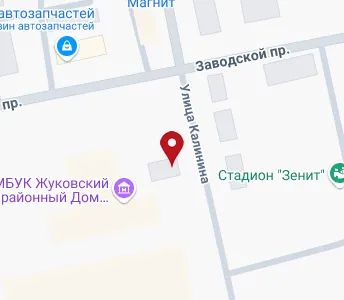 Карта города жуковки брянской области подробными улицами