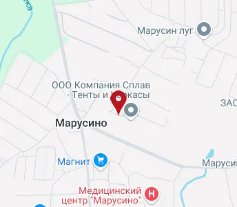 Карта марусино люберецкий район