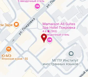 Ул покровка москва карта