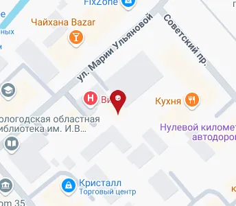 Детский переулок 5 вологда карта