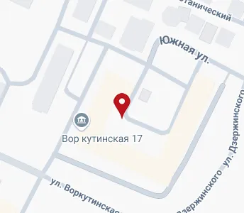 Воркутинская 17 вологда карта