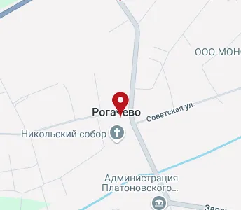 Карта рогачево дмитровского района московской области