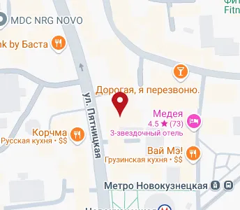 Ул пятницкая карта москва