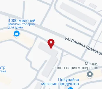 Евдокимова 10 брянск карта