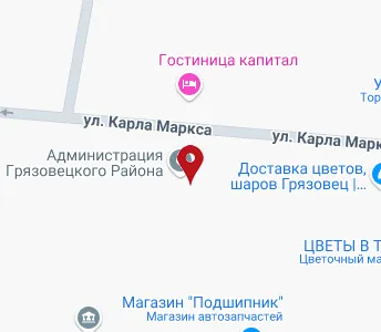 Погода в грязовце карта