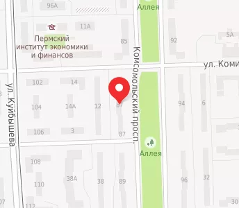 Старый оскол проспект комсомольский 81 карта