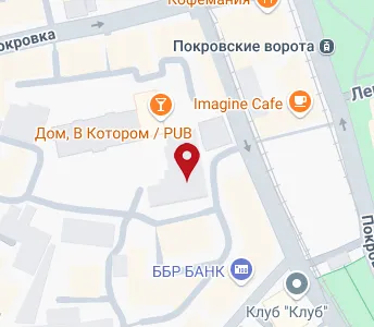 Покровский бульвар карта