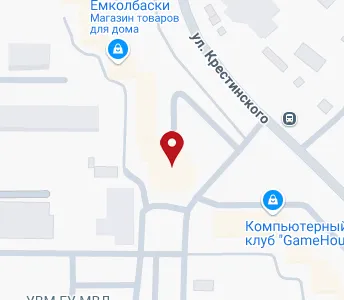 Крестинского 63а екатеринбург карта