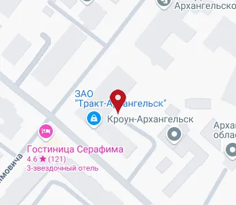 Троицкий 51 архангельск карта