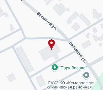 Поселок звездный кемерово карта