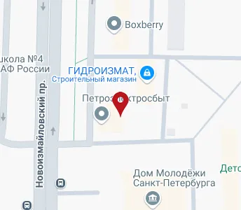 Карта спб новоизмайловский проспект