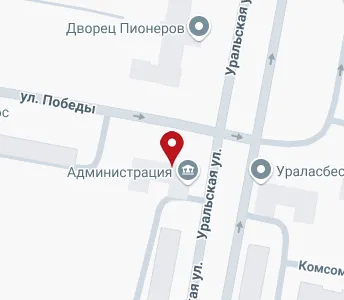 Карта асбестовского городского округа