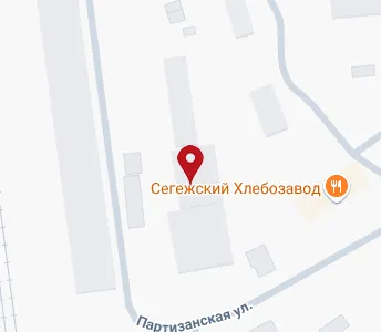 Карта города сегежа