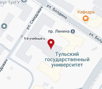 Карта корпусов тула тулгу