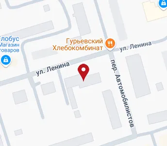 Карта города гурьевска кемеровской области