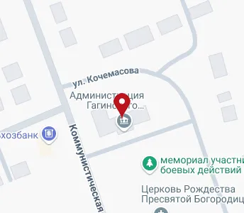 Карта гагино нижегородской области