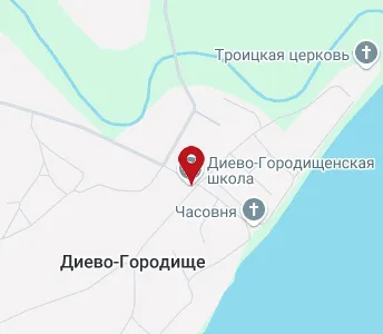 Диево городище карта