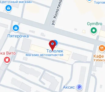 Карта тополек энгельс