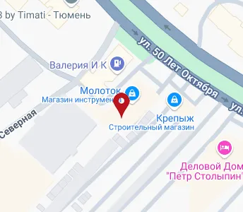 Сперанского 17 тюмень карта