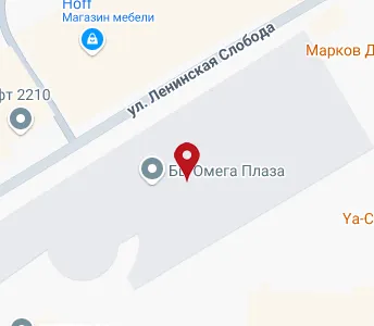 Карта москва ленинская слобода 26