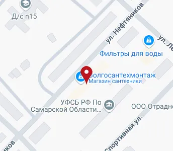 Карта города отрадного самарской области