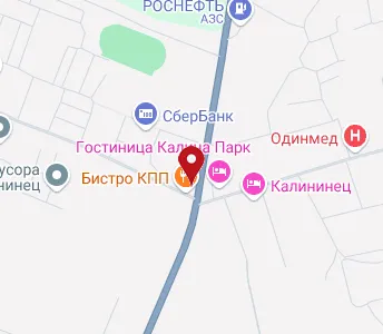 Поселок калининец карта