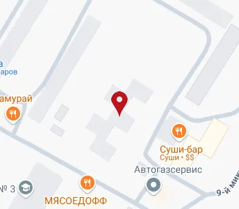 Карта 14 мкр нефтеюганск